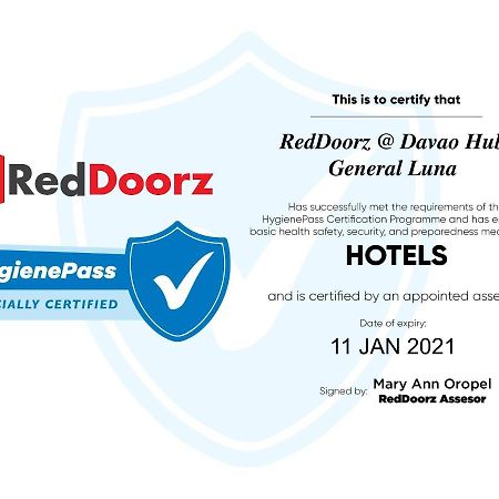 Reddoorz @ Davao Hub General Luna Zewnętrze zdjęcie